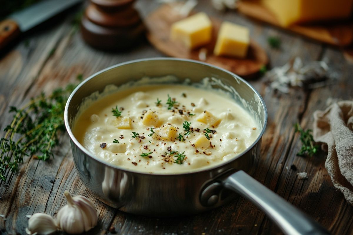 Comment faire une sauce fromagère délicieuse et crémeuse ?
