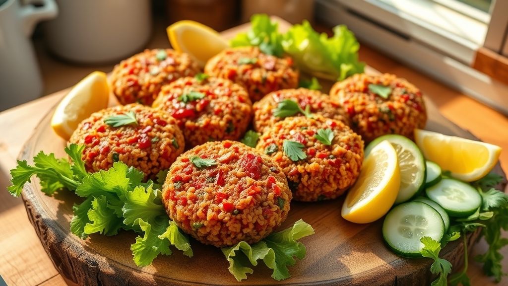 recette de cigkofte vegan