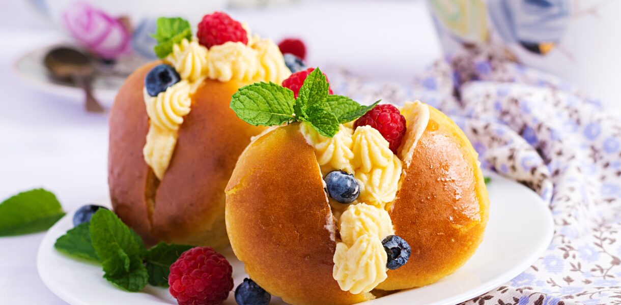 Baba au rhum traditionnel