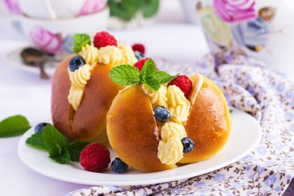 Baba au rhum traditionnel