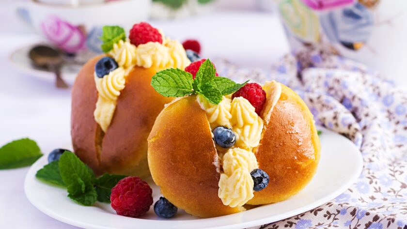 Baba au rhum traditionnel