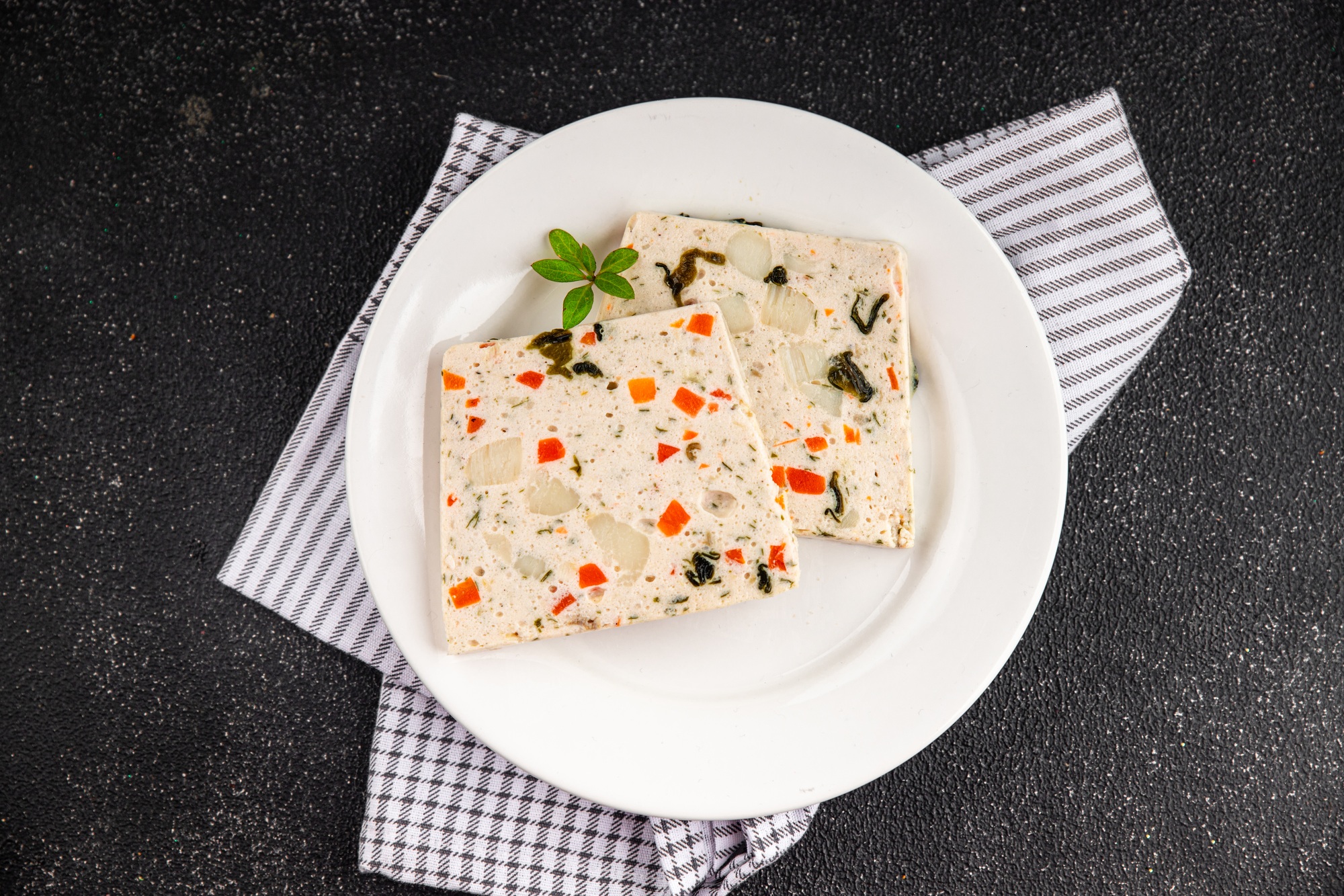 fish terrine and sea scallops san jacques seafood fresh tasty food dish delicious gourmet food