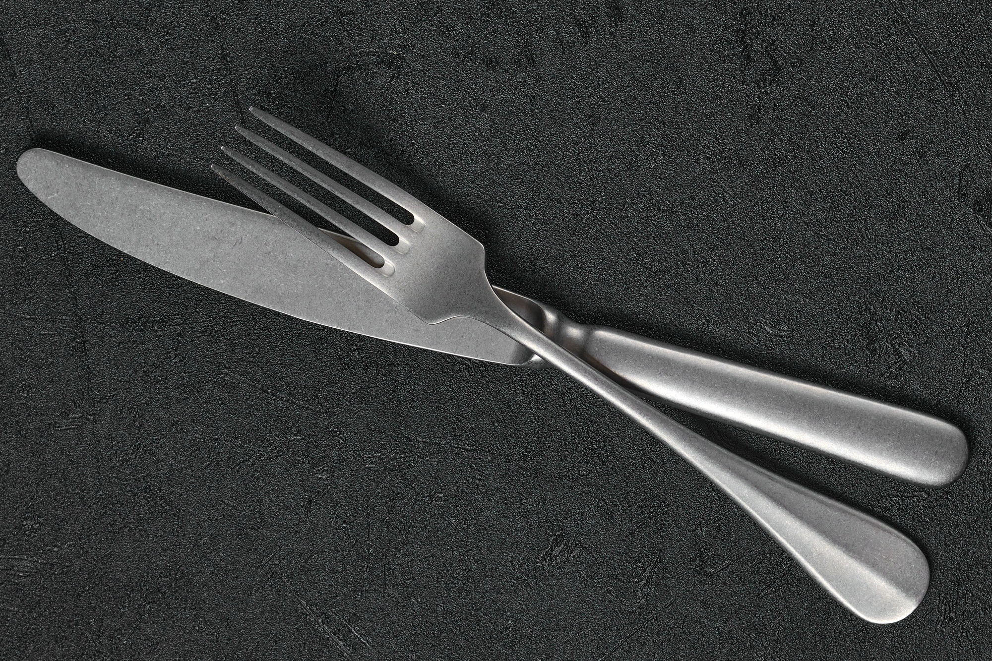 Fork and knife, dining utensils cutlery