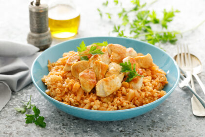 risotto poulet