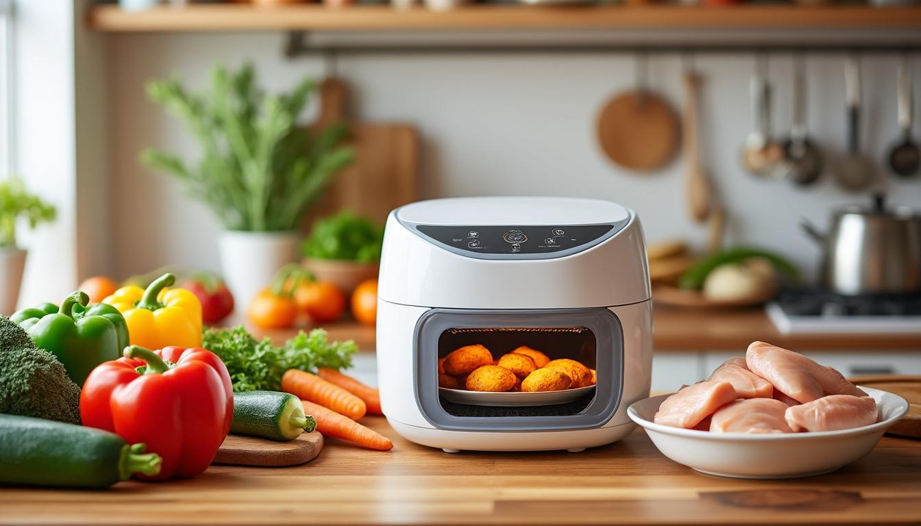 découvrez notre guide complet pour les débutants sur l'air fryer à 2 compartiments. apprenez à cuisiner des repas savoureux et sains en un rien de temps, tout en maximisant l'utilisation de cet appareil innovant. idéal pour les familles et les amateurs de cuisine rapide !