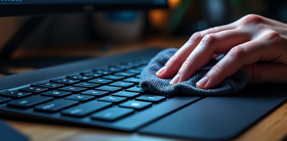 découvrez les meilleures méthodes pour désinfecter votre clavier sans le endommager. suivez nos astuces simples et efficaces pour assurer une propreté optimale sans risquer d'abîmer vos équipements.
