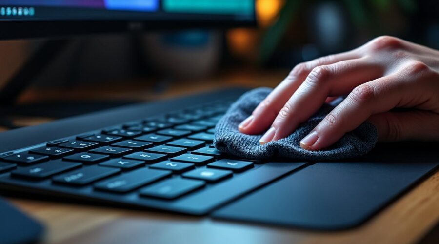 découvrez les meilleures méthodes pour désinfecter votre clavier sans le endommager. suivez nos astuces simples et efficaces pour assurer une propreté optimale sans risquer d'abîmer vos équipements.