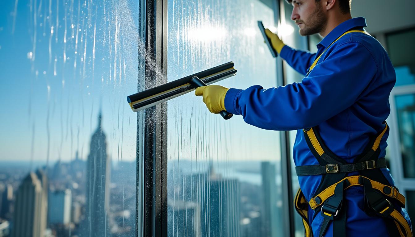 découvrez nos conseils pratiques pour laver vos baies vitrées en hauteur en toute sécurité. apprenez les techniques appropriées, les équipements nécessaires et les précautions à prendre pour un nettoyage efficace et sécurisé.