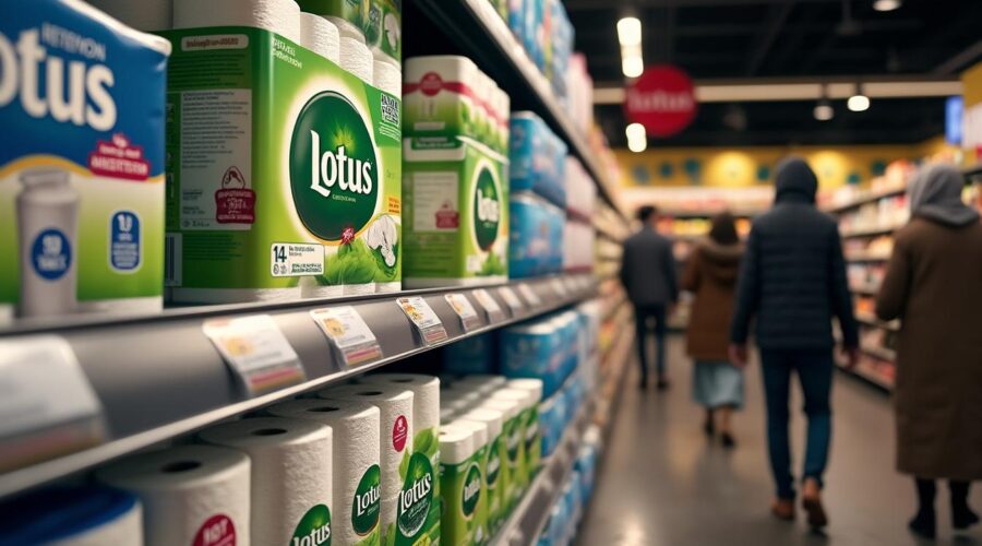 découvrez les meilleures offres de papier toilette lotus en gros chez intermarché. profitez de prix avantageux sur des produits de qualité pour un confort inégalé au quotidien. équipez votre foyer tout en réalisant des économies grâce à nos promotions exclusives.