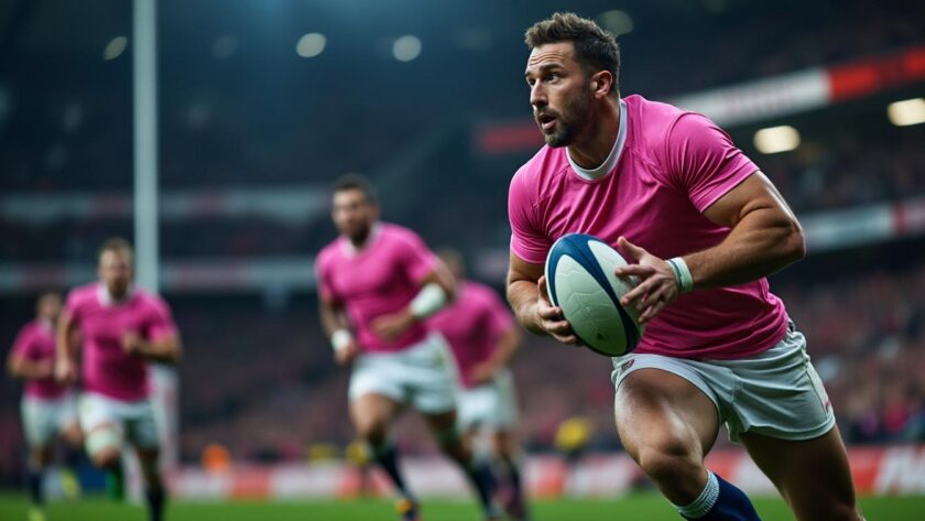plongez dans l'histoire fascinante du stade français et découvrez les raisons derrière la couleur rose emblématique de son maillot. explorez les traditions et l'évolution de ce symbole unique dans le monde du rugby.