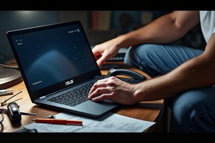 découvrez les causes potentielles de l'écran noir sur votre pc portable asus. cet article explore les problèmes matériels et logiciels pour vous aider à diagnostiquer et résoudre ce désagrément afin de retrouver l'utilisation de votre appareil rapidement.