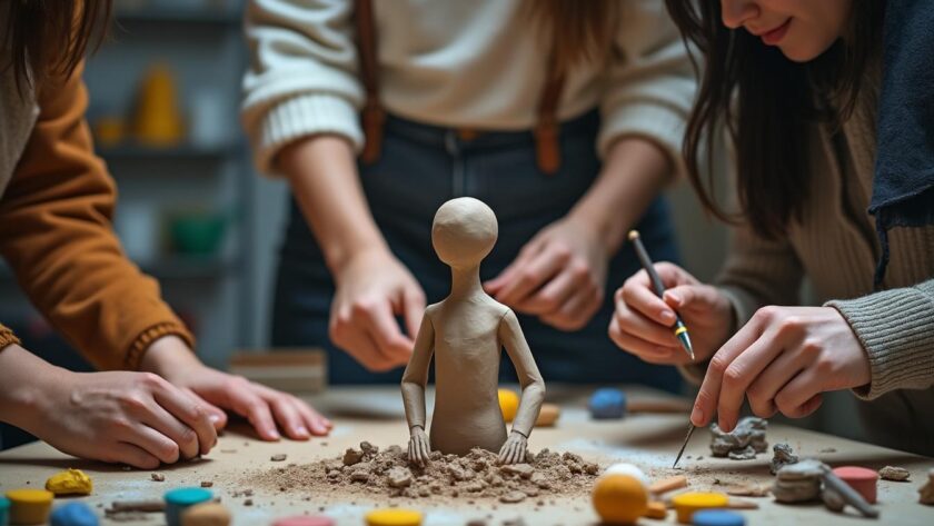 découvrez comment réaliser un bonhomme en pâte à modeler grâce à ce projet artistique ludique, parfait pour partager un moment créatif et amusant en famille. idéal pour stimuler l’imagination des petits et des grands !