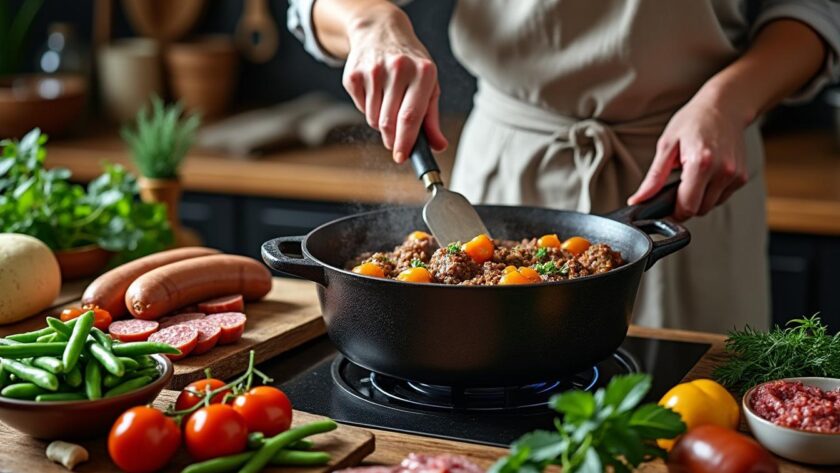 découvrez comment préparer facilement un cassoulet maison, grâce à notre guide étape par étape spécialement conçu pour les novices. astuces, ingrédients et conseils pour réussir ce plat traditionnel du sud-ouest dès votre première tentative !