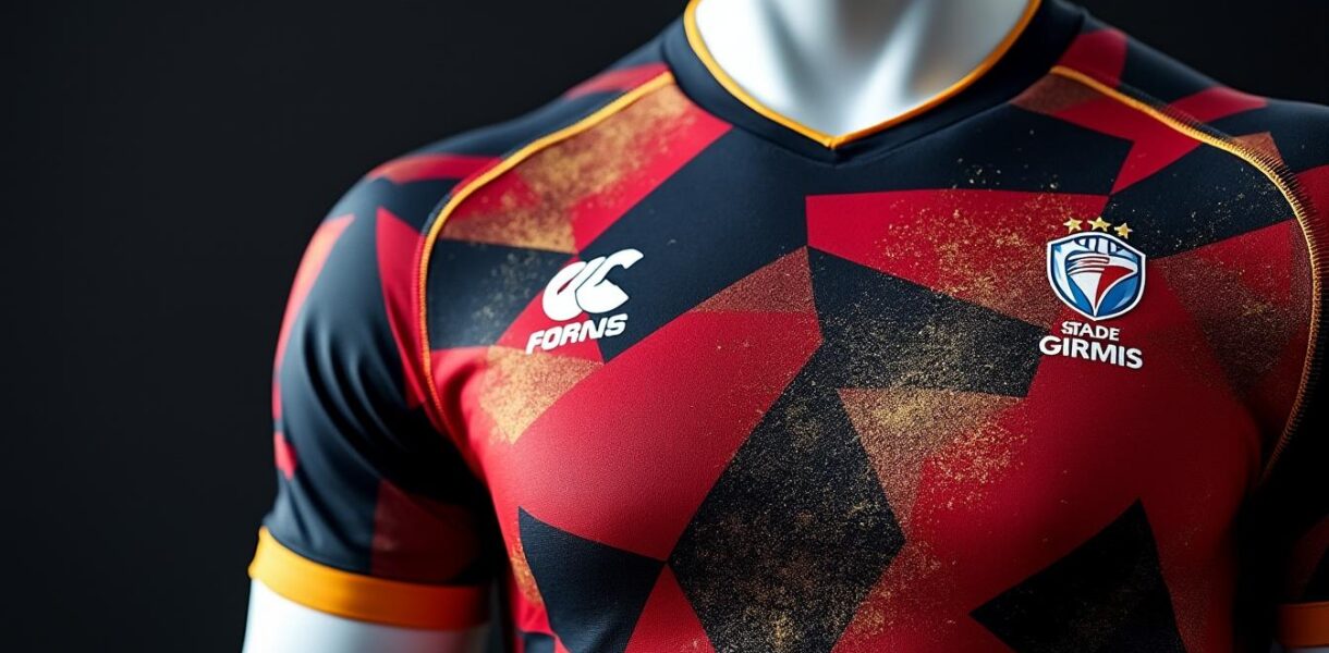 découvrez le nouveau maillot stade français 2018 : un design audacieux et unique qui marque l’histoire du club. couleurs vibrantes, motifs originaux et innovation sont au rendez-vous pour séduire les supporters et amateurs de rugby.