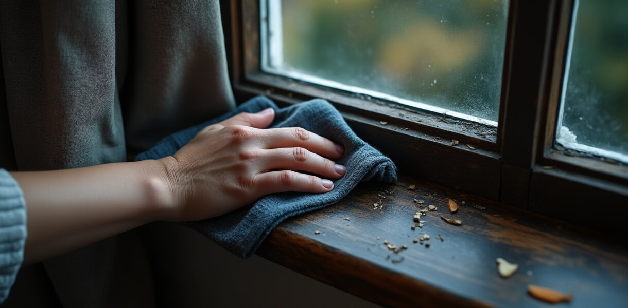 découvrez nos astuces efficaces pour nettoyer facilement les bords de fenêtres noircis par l’humidité et redonner de l’éclat à votre intérieur.