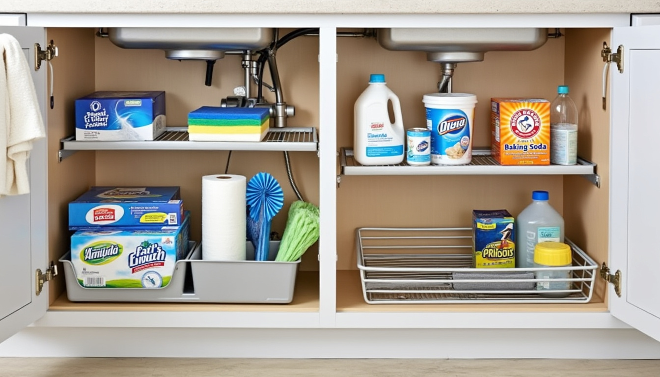 découvrez nos astuces pratiques pour organiser un meuble sous évier de façon efficace, sans encombrer l’espace et en gardant tous vos accessoires bien rangés et accessibles.