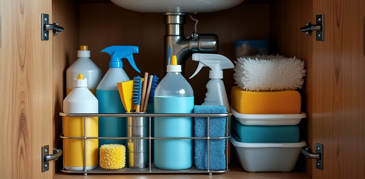 découvrez nos astuces pratiques pour organiser un meuble sous évier sans le surcharger, afin d’optimiser l’espace et garder vos produits accessibles et bien rangés.