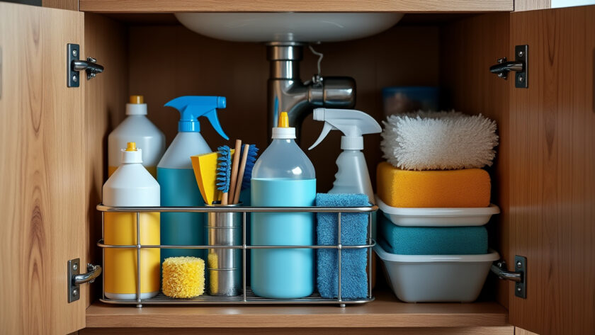 découvrez nos astuces pratiques pour organiser un meuble sous évier sans le surcharger, afin d’optimiser l’espace et garder vos produits accessibles et bien rangés.