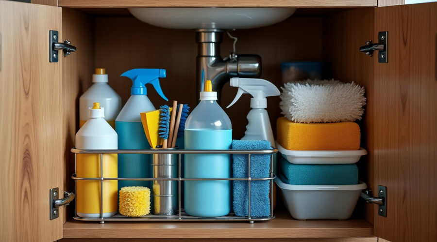 découvrez nos astuces pratiques pour organiser un meuble sous évier sans le surcharger, afin d’optimiser l’espace et garder vos produits accessibles et bien rangés.