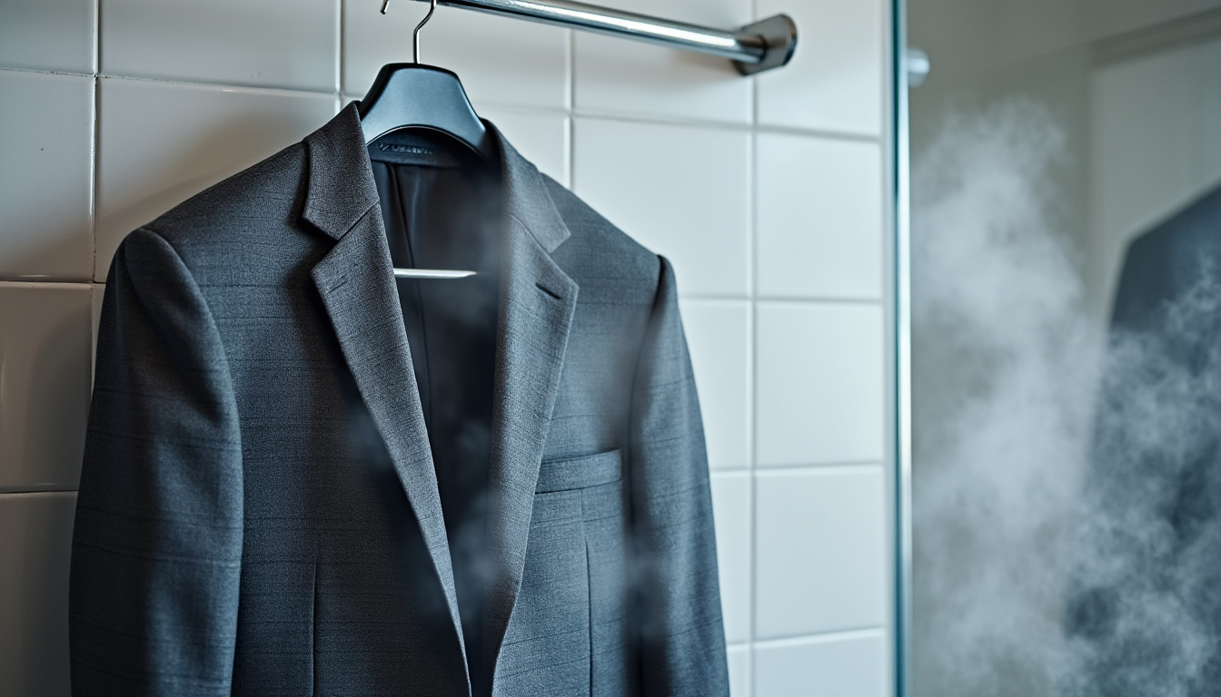 découvrez des astuces efficaces pour repasser un costume sans fer à repasser et obtenir un résultat impeccable facilement à la maison.