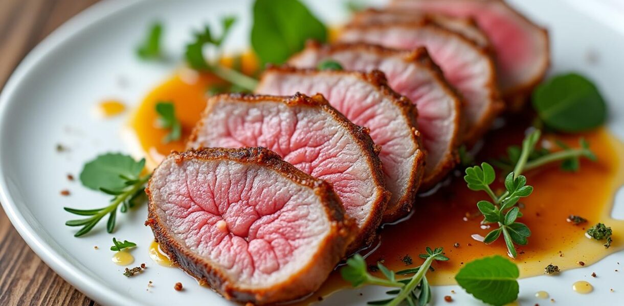 découvrez comment réaliser des aiguillettes de canard délicieuses accompagnées d'une sauce foie gras onctueuse pour des repas inoubliables en famille ou entre amis.