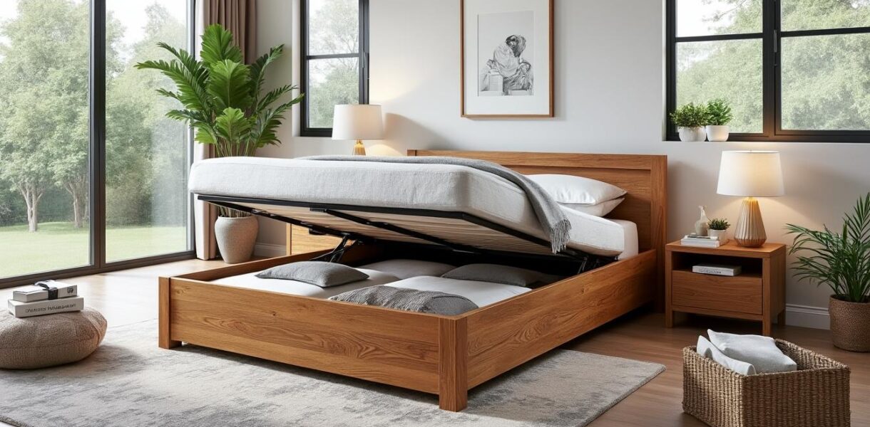 découvrez les avantages d'un lit coffre en bois massif pour maximiser votre espace de rangement tout en ajoutant une touche chaleureuse et durable à votre chambre.