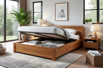 découvrez les avantages d'un lit coffre en bois massif pour maximiser votre espace de rangement tout en ajoutant une touche chaleureuse et durable à votre chambre.