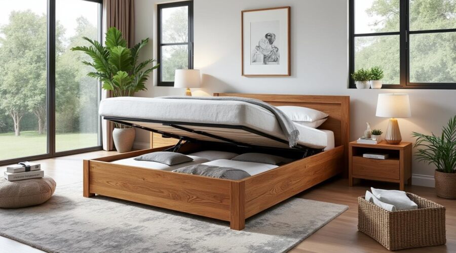découvrez les avantages d'un lit coffre en bois massif pour maximiser votre espace de rangement tout en ajoutant une touche chaleureuse et durable à votre chambre.