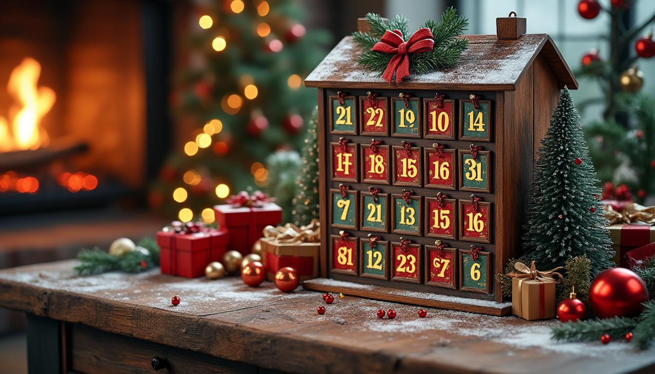 découvrez un calendrier de l'avent original pour vivre pleinement l'esprit festif et savourer chaque jour en attendant noël avec surprise et joie.