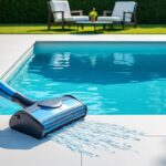 découvrez comment entretenir votre piscine facilement avec un aspirateur de piscine équipé d'un filtre intégré pour une eau propre et claire en un rien de temps.