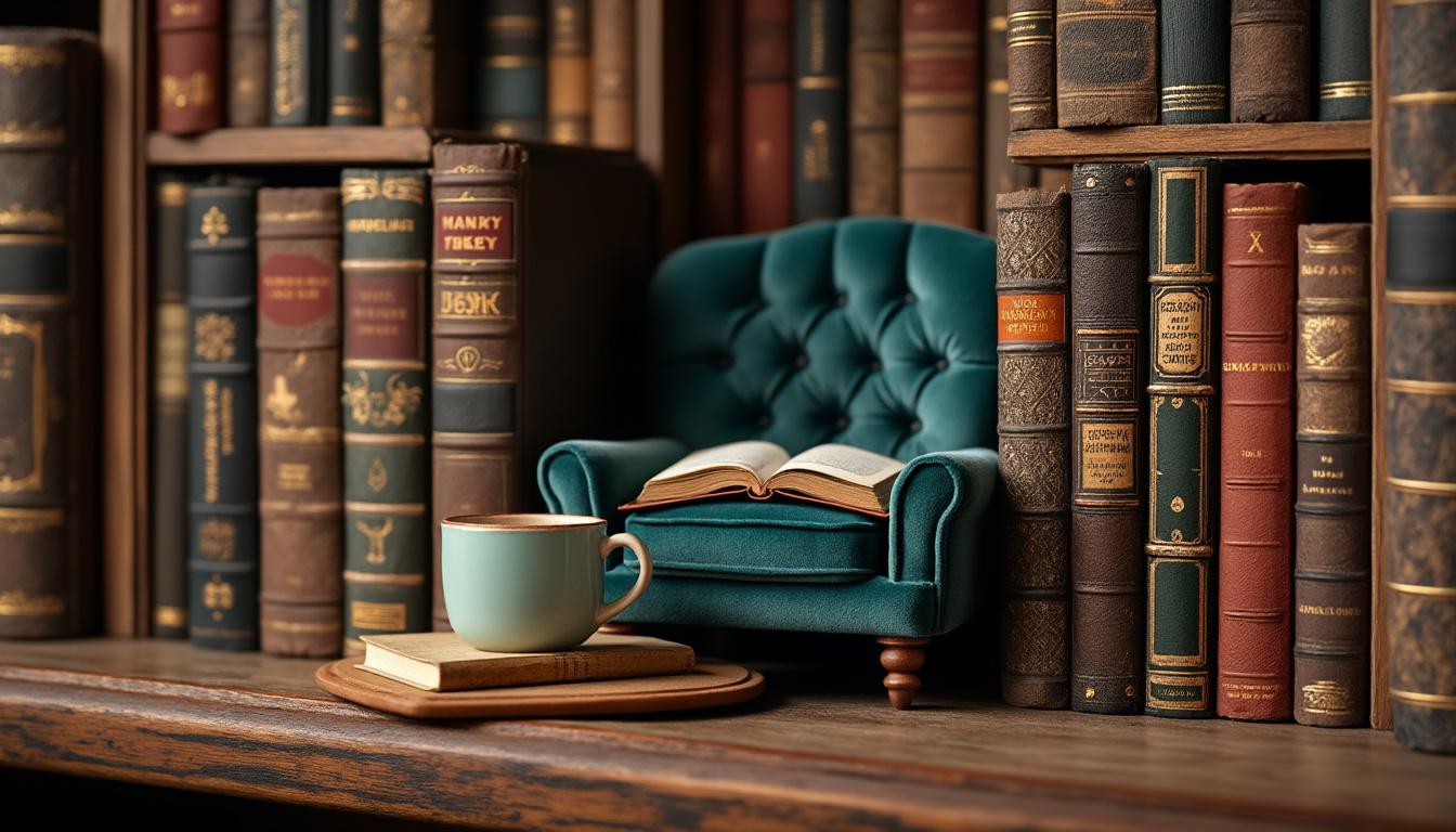 découvrez les tendances actuelles incontournables en matière de maquettes book nook pour sublimer vos étagères et créer des univers miniatures uniques.