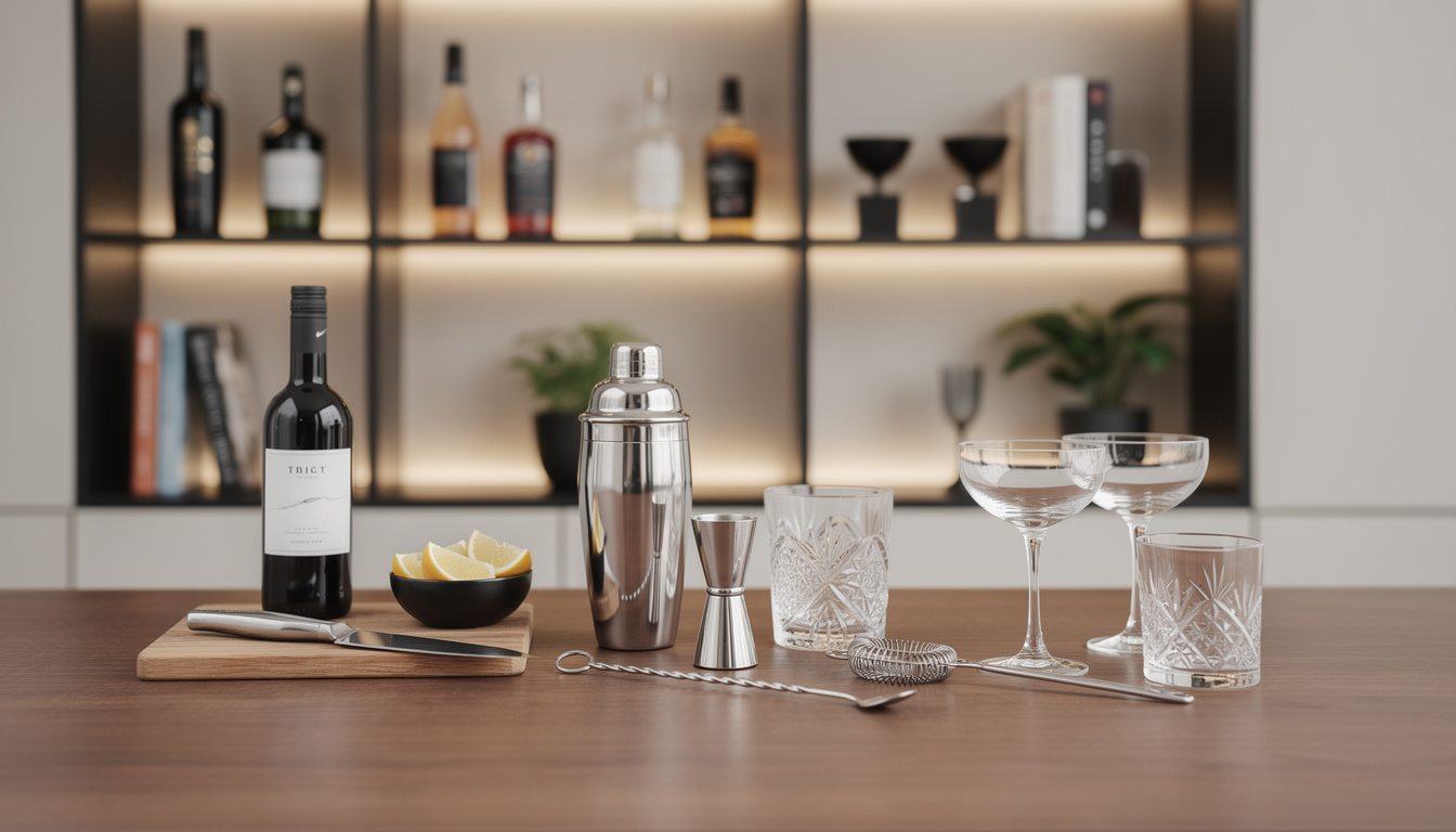 découvrez les outils indispensables pour créer un bar à cocktails maison et réussir toutes vos recettes comme un professionnel. guide complet pour les amateurs de mixologie.