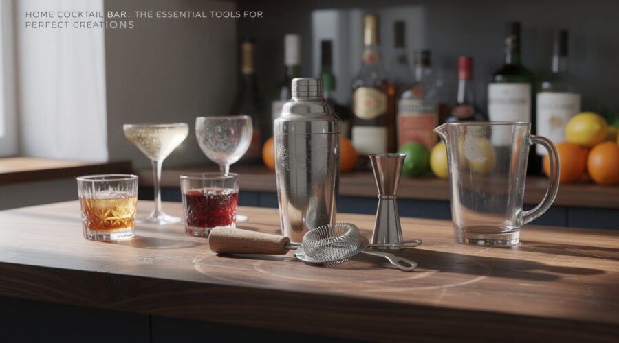 découvrez les outils indispensables pour créer un bar à cocktails maison et réussir toutes vos créations avec style et précision.