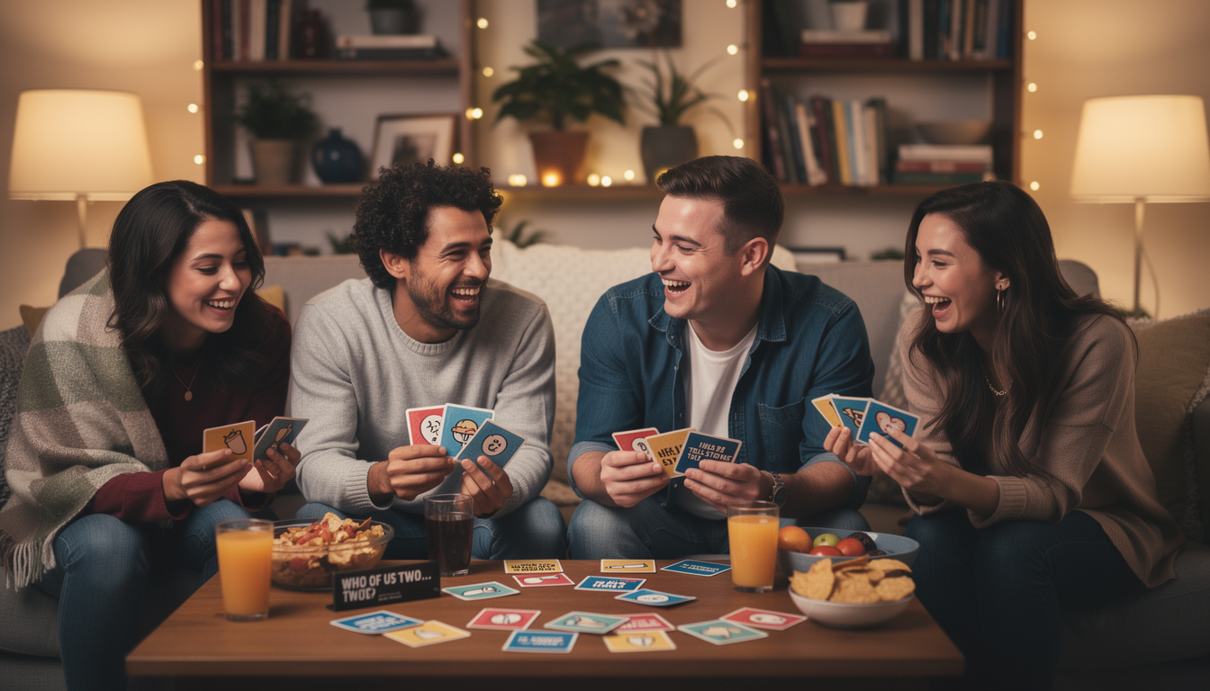 découvrez comment le jeu "qui de nous deux ?" peut renforcer votre complicité et apporter des bienfaits surprenants à votre vie de couple.