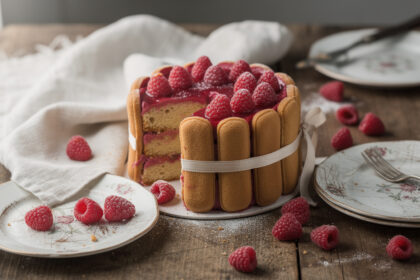 découvrez la recette facile et gourmande de la charlotte aux framboises de cyril lignac pour sublimer vos goûters et surprendre vos invités.