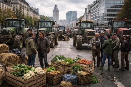 découvrez le blocage des agriculteurs à nantes, une lutte emblématique pour défendre les droits des producteurs face aux défis actuels.