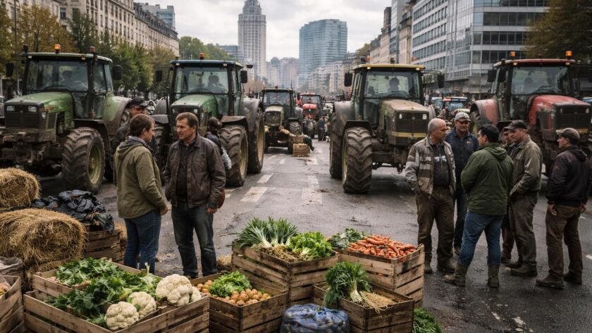 découvrez le blocage des agriculteurs à nantes, une lutte emblématique pour défendre les droits des producteurs face aux défis actuels.