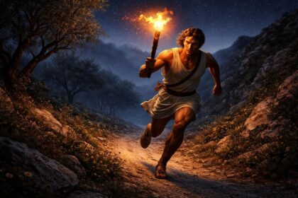 découvrez la lampadédromie, une course de la lumière emblématique de la mythologie grecque, symbolisant rapidité et transmission sacrée dans les antiques rituels.