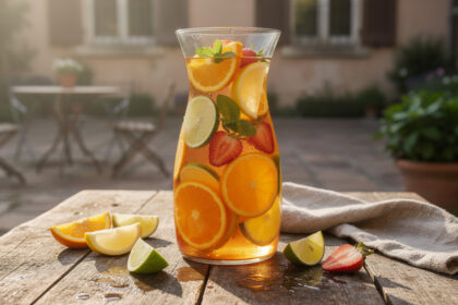 découvrez notre punch maison en carafe, préparé avec des fruits frais pour un goût authentique et rafraîchissant qui éveillera vos papilles à chaque gorgée.