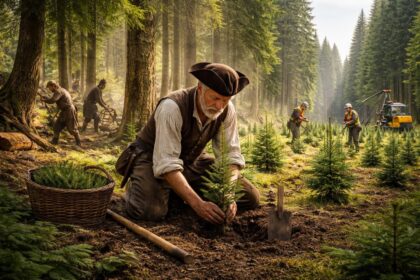 découvrez l'origine et l'évolution du terme 'sapiner' à travers l'histoire riche de la sylviculture, et comprenez son importance dans la gestion des forêts.