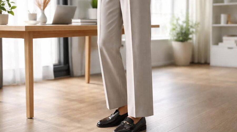 découvrez quelles chaussures choisir pour accompagner un pantalon large au bureau, alliant confort et élégance pour un look professionnel réussi.