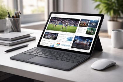 découvrez surface pro, la tablette tactile microsoft idéale pour les passionnés de sport. suivez votre journal sportif complet avec un workflow optimisé et une interface intuitive.