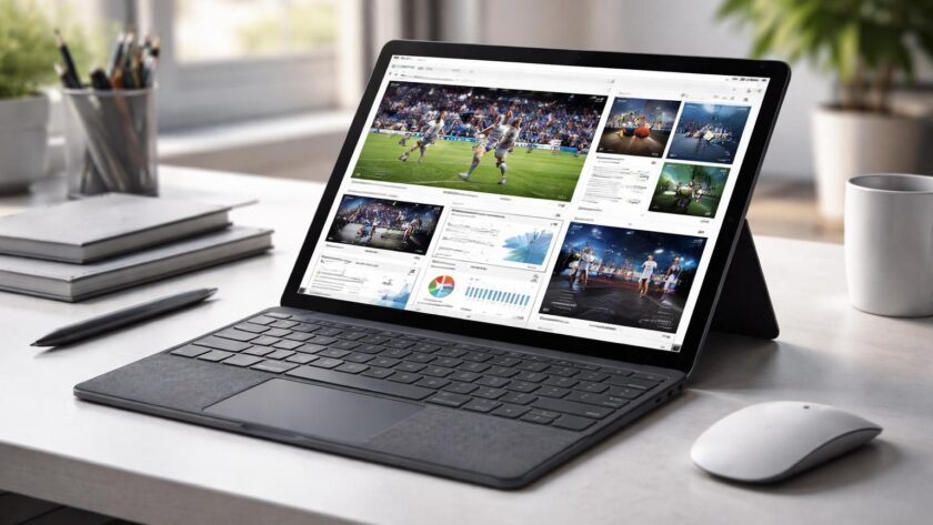 découvrez surface pro, la tablette tactile microsoft idéale pour les passionnés de sport. suivez votre journal sportif complet avec un workflow optimisé et une interface intuitive.