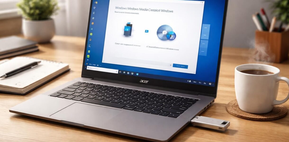 découvrez comment créer facilement une clé usb de réinstallation propre pour votre ordinateur acer afin de restaurer le système rapidement et efficacement.