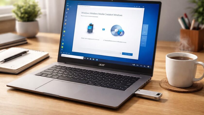 découvrez comment créer facilement une clé usb de réinstallation propre pour votre ordinateur acer afin de restaurer le système rapidement et efficacement.