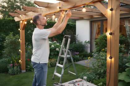 découvrez notre guide pratique pour installer facilement une guirlande lumineuse dans votre jardin et créer une ambiance chaleureuse et festive.