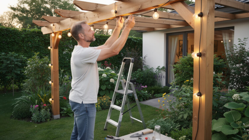 découvrez notre guide pratique pour installer facilement une guirlande lumineuse dans votre jardin et créer une ambiance chaleureuse et festive.