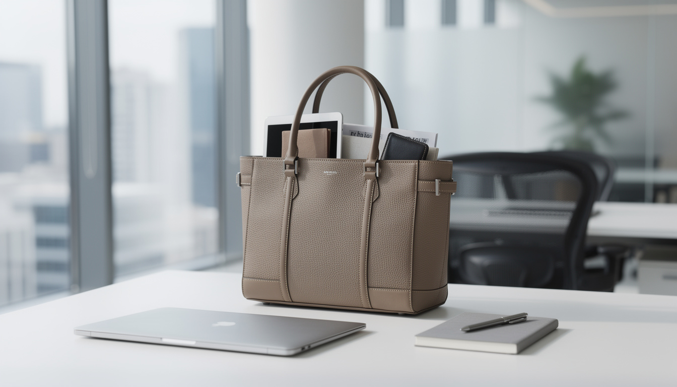 découvrez comment les cabas de créateur allient élégance et praticité pour sublimer le style des femmes actives au bureau.