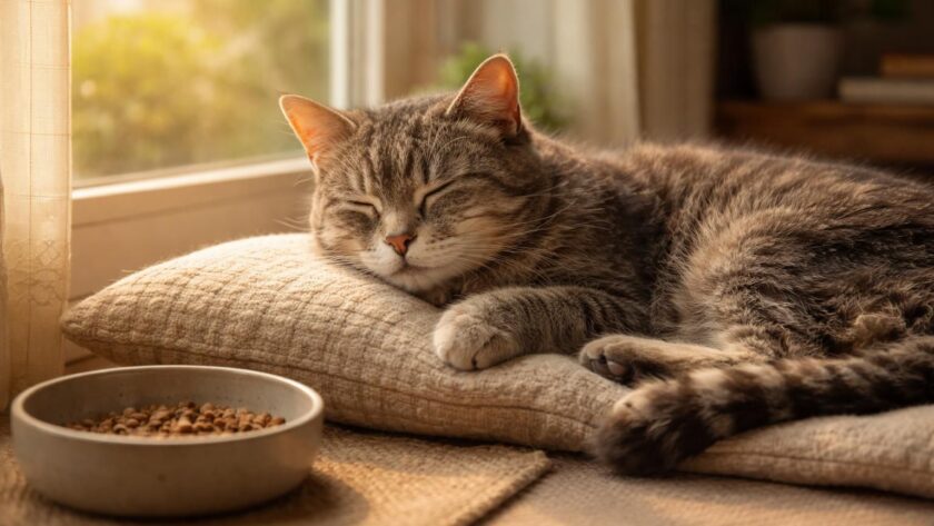 découvrez comment reconnaître si un chat ne mange pas et semble dormir davantage en raison de son âge, pour mieux comprendre ses besoins et assurer son bien-être.