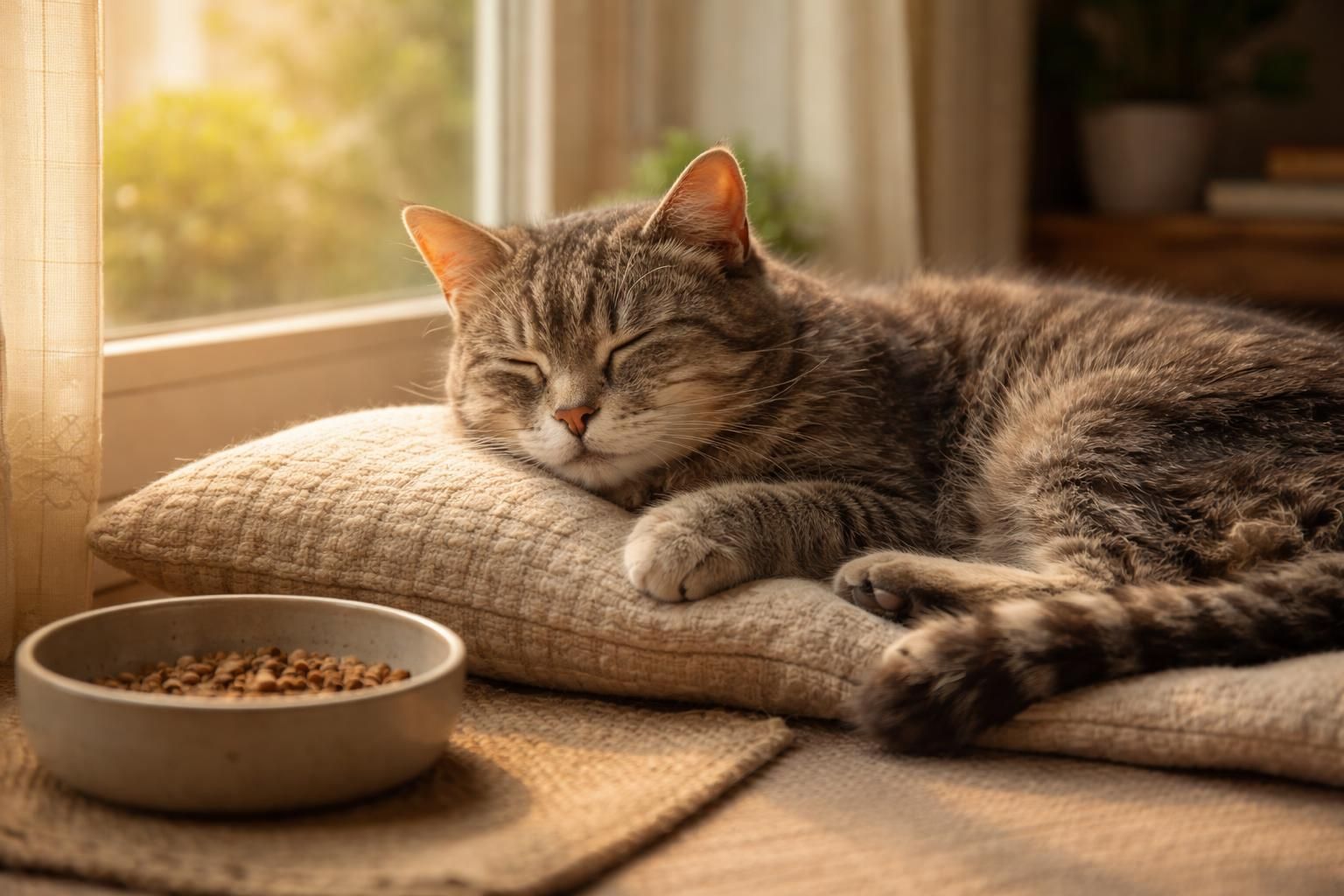 découvrez comment reconnaître si un chat ne mange pas et semble dormir davantage en raison de son âge, pour mieux comprendre ses besoins et assurer son bien-être.
